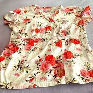 Koi set orange and matching top